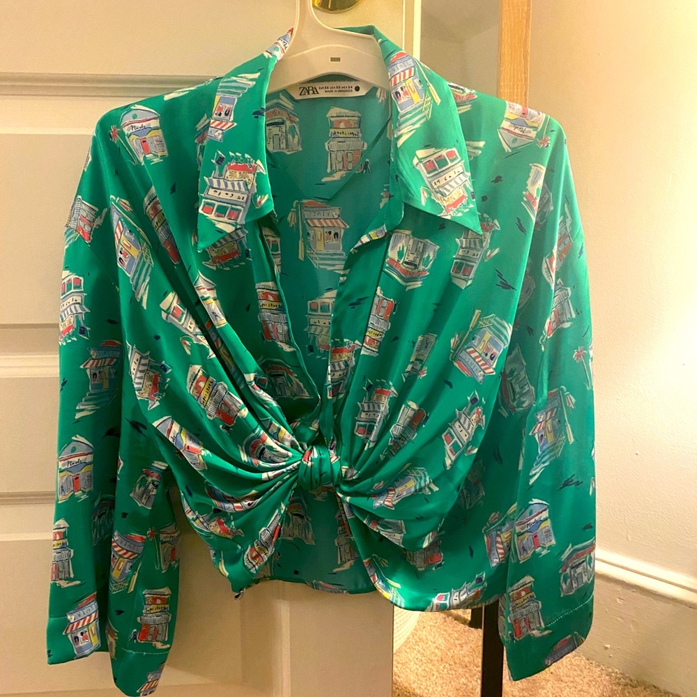Zara blouse